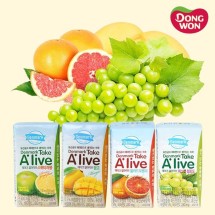 덴마크 테이크 얼라이브 스위티자몽 120ml X 48개