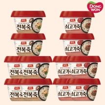 [동원] 양반 용기 전복죽 6개 + 쇠고기죽 6개