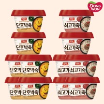 [동원] 양반 용기 호박죽 6개 + 쇠고기죽 6개