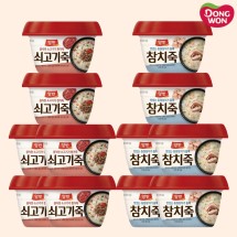 [동원] 양반 용기 쇠고기죽 6개 + 참치죽 6개