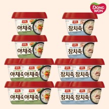 [동원] 양반 용기 야채죽 6개 + 참치죽 6개