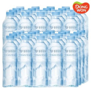 [무료배송] 동원샘물 무라벨 500ml 40개