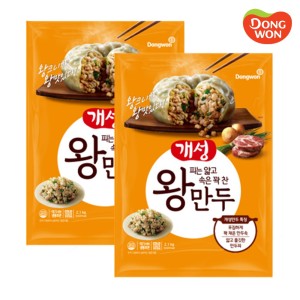 [동원] 개성 왕만두 대용량 고기2.1kg_김치2.1kg_감자1.9kg (총2봉) 택1개성 왕만두 2.1kg X 2봉