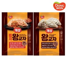 [동원] 업계최고함량 개성왕교자 608g x 3봉(총1,824g) 고기_김치 택1개성 왕교자 608g 1봉 + 개성 김치 왕교자 608g 2봉