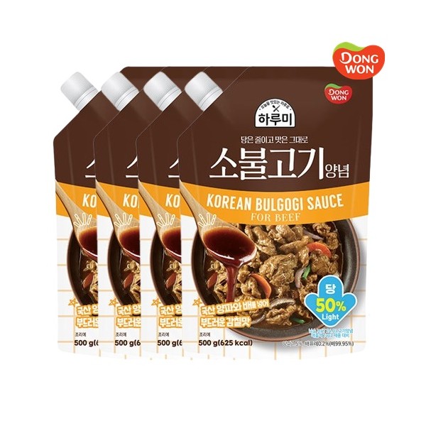 [동원] 하루미 소불고기양념 500g x 4봉