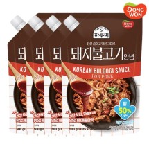 [동원] 하루미 돼지불고기양념 500g x 4봉