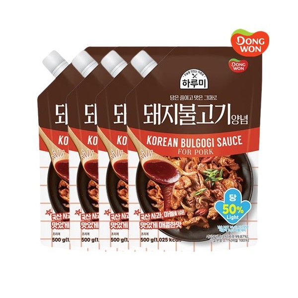 [동원] 하루미 돼지불고기양념 500g x 4봉