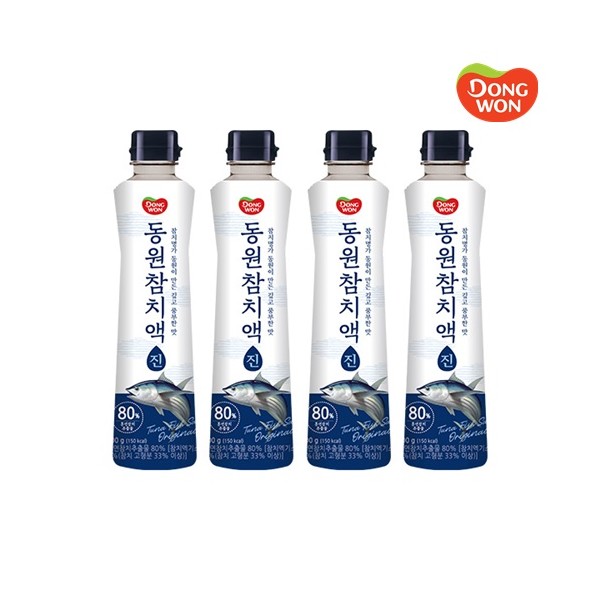 [동원] 참치액 진 500g x 4병