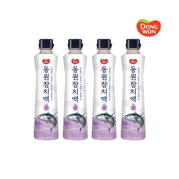 [동원] 참치액 순 500g x 4병