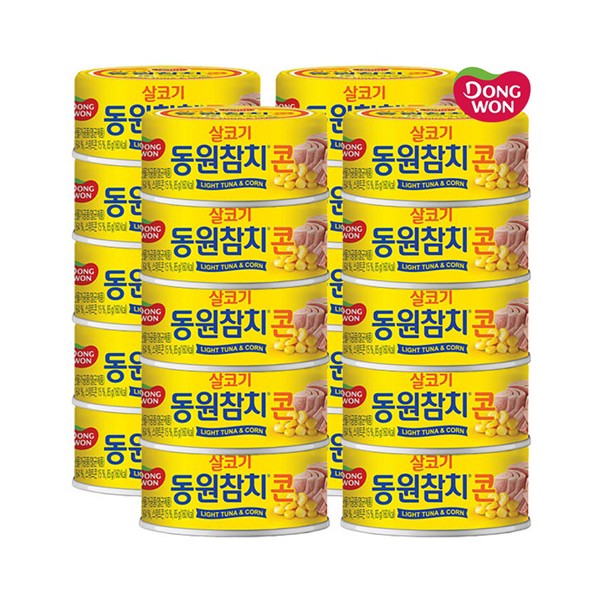 [동원] 콘참치 85g x 20캔
