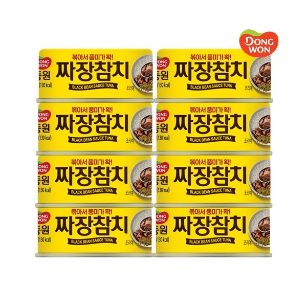 [동원] 짜장참치 90g x 8개