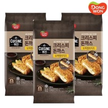 [동원] 퀴진 크리스피 돈까스(모짜렐라 치즈) 450g x 3개