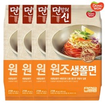 [동원] 면발의신 원조 생쫄면 405g (2인) x 4개