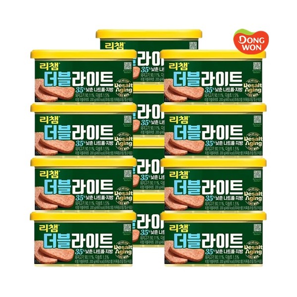 [동원] 리챔 더블라이트 200g x 12캔