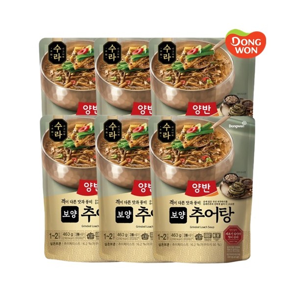 [동원] 양반 수라 보양 추어탕 460g x 6개