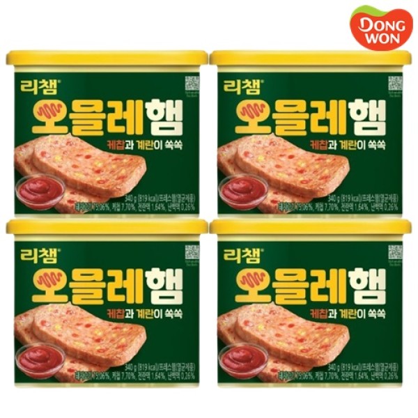 [동원] 리챔 오믈레햄 340g x 4개
