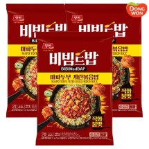 [동원] 비빔드밥 마파두부계란 볶음밥 560 x 3개