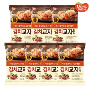 [동원] 교자만두 김치 600g x 7봉
