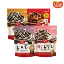 [동원] 양반 김부각_김치김부각_새우김부각_마늘김부각 50g x 8봉 택1