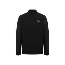 [캘러웨이] 남성 우븐 MIX 라운드 방풍스웨터 (블랙)