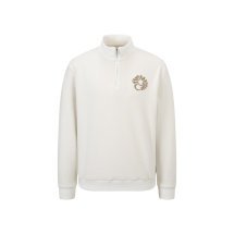 [캘러웨이] 남성 뽀글이 짚업 방풍 티셔츠 (아이보리)