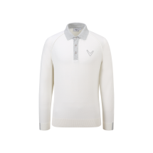 [캘러웨이] 남성 폴로형 스웨터 (화이트)