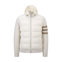 [캘러웨이] 남성 하이브리드 후드탈착 스웨터 (아이보리)