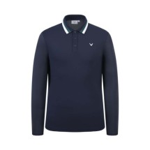 [캘러웨이] 남성 여름 냉감 소매 긴팔 티셔츠 (네이비)