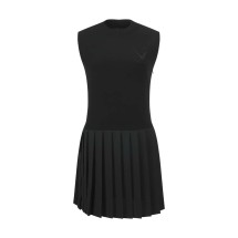 [캘러웨이] 여성 봄 니트믹스 원피스 (블랙)