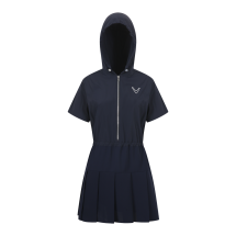 [캘러웨이] 여성 여름 우븐 원피스 (네이비)