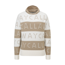 [캘러웨이] 여성 패턴자가드 니트 (베이지)