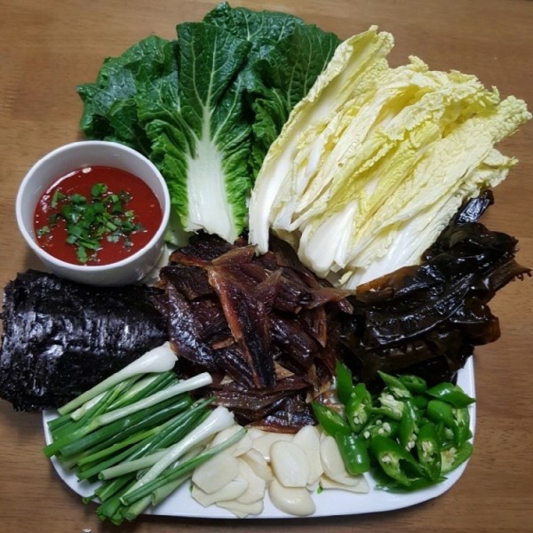 4시] 구룡포 햇 과메기 5미 야채세트