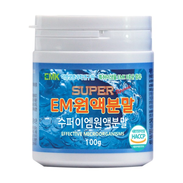 SUPER EM원액분말 100g 1통