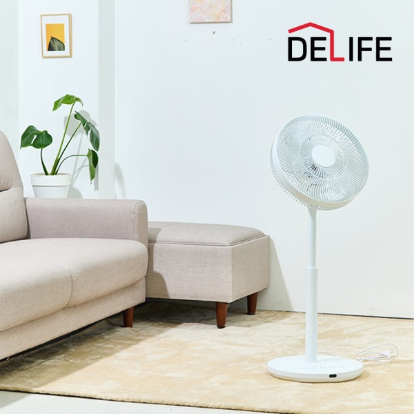 [디라이프] 에어 스탭 풋터치 선풍기(리모컨 포함)(DLA-FT100C)