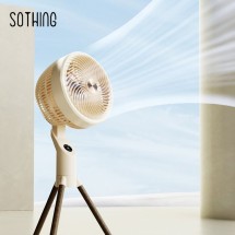 소싱 토네이도 스탠드 서큘레이터 3D 입체회전 유선 스탠드