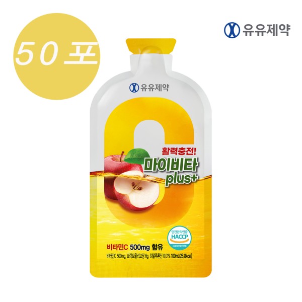 [유유제약] 마이비타 플러스 100ml*50포(비타민음료)