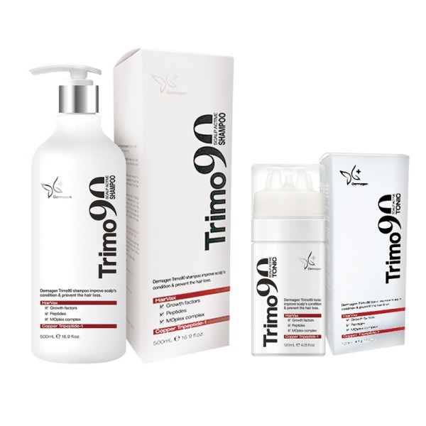 [더마겐] 트리모 90 탈모 샴푸 500g + 탈모관리 토닉120ml