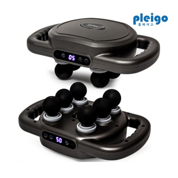 [플레이고] MG100 적외선 식스헤드 9단 올인원 마사지건