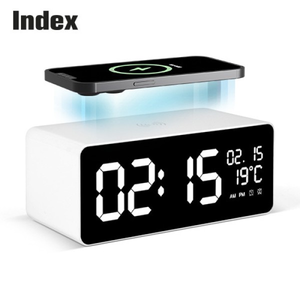 [인켈] 고속무선충전 시계 INDEX