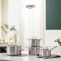 제이니 스텐 냄비 5종 세트 (합포불가)