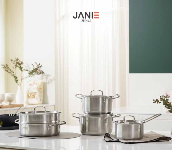 제이니 스텐 냄비 5종 세트 (합포불가)