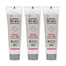 (약국판매)[뉴바이오]덴타골드치약200gx3개 세트