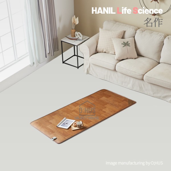 [한일생활과학] 名作 온돌마루 참숯+황토 모노륨 카페트매트 미니싱글_70*183cm