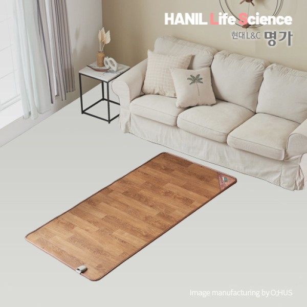 [한일생활과학] 현대엘엔씨 프리미엄 名家 온돌마루_오크 카페트매트 미니싱글_70*183cm