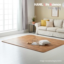 [한일생활과학] 현대엘엔씨 프리미엄 名家 온돌마루_오크 카페트매트 2난방 특대형_183*280cm