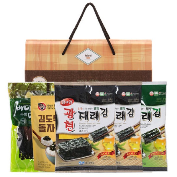 [가온애] 가득담아 광천김세트 실속1호