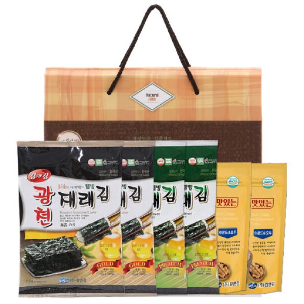 [가온애] 가득담아 광천김세트 실속2호