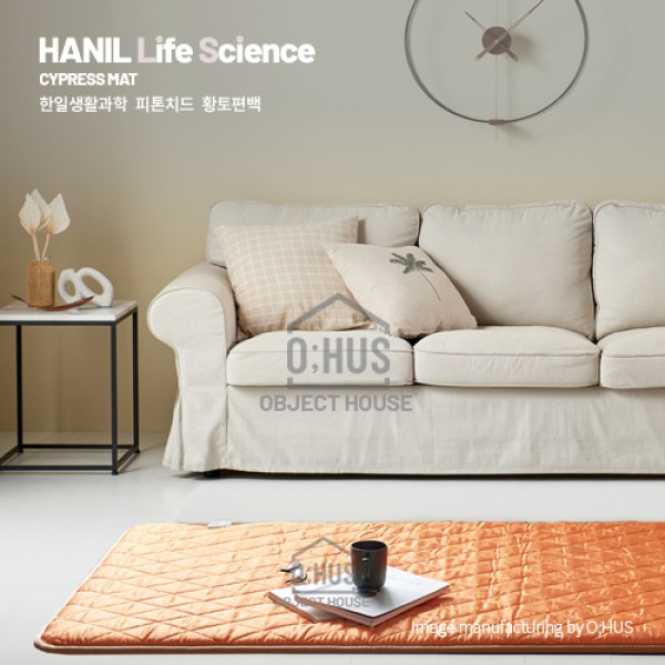 [한일생활과학] 피톤치드 황토+편백 전기매트 미니싱글 1난방 70*180cm