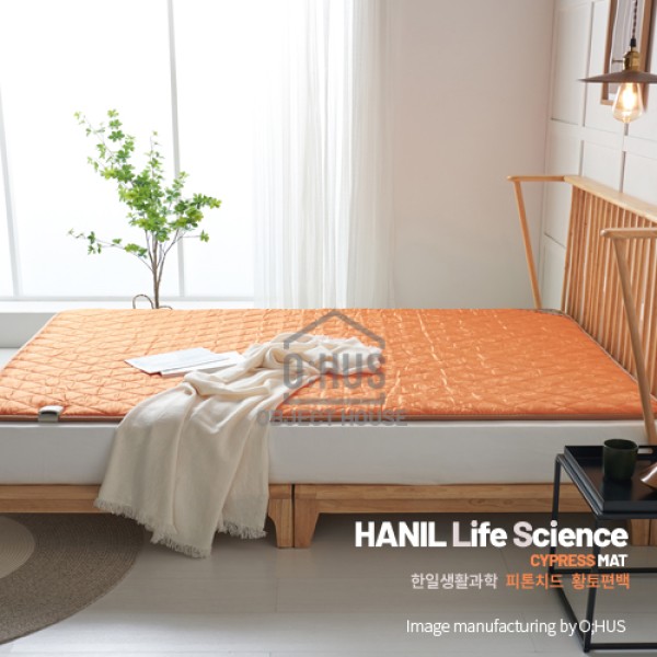 [한일생활과학] 피톤치드 황토+편백 전기매트 더블 1난방 140*200cm