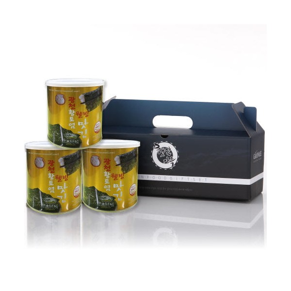 햇살가득 광천김 실속 캔2호